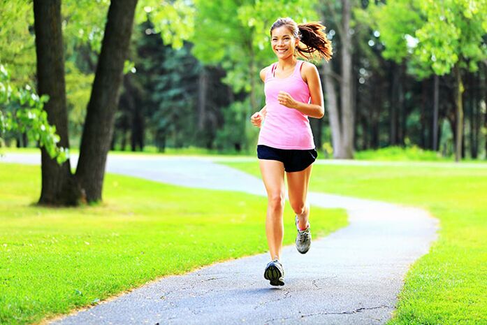 Running in the morning for an hour helps you lose weight during the week