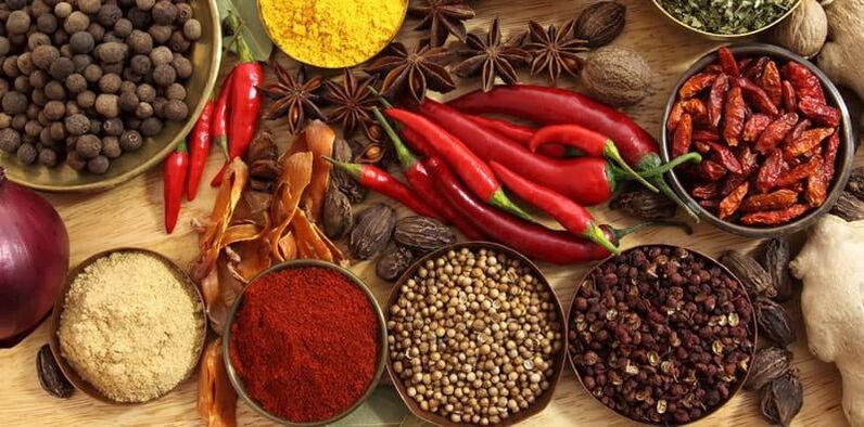 During the diet for pancreatitis, it is necessary to remove spices and seasonings from the diet